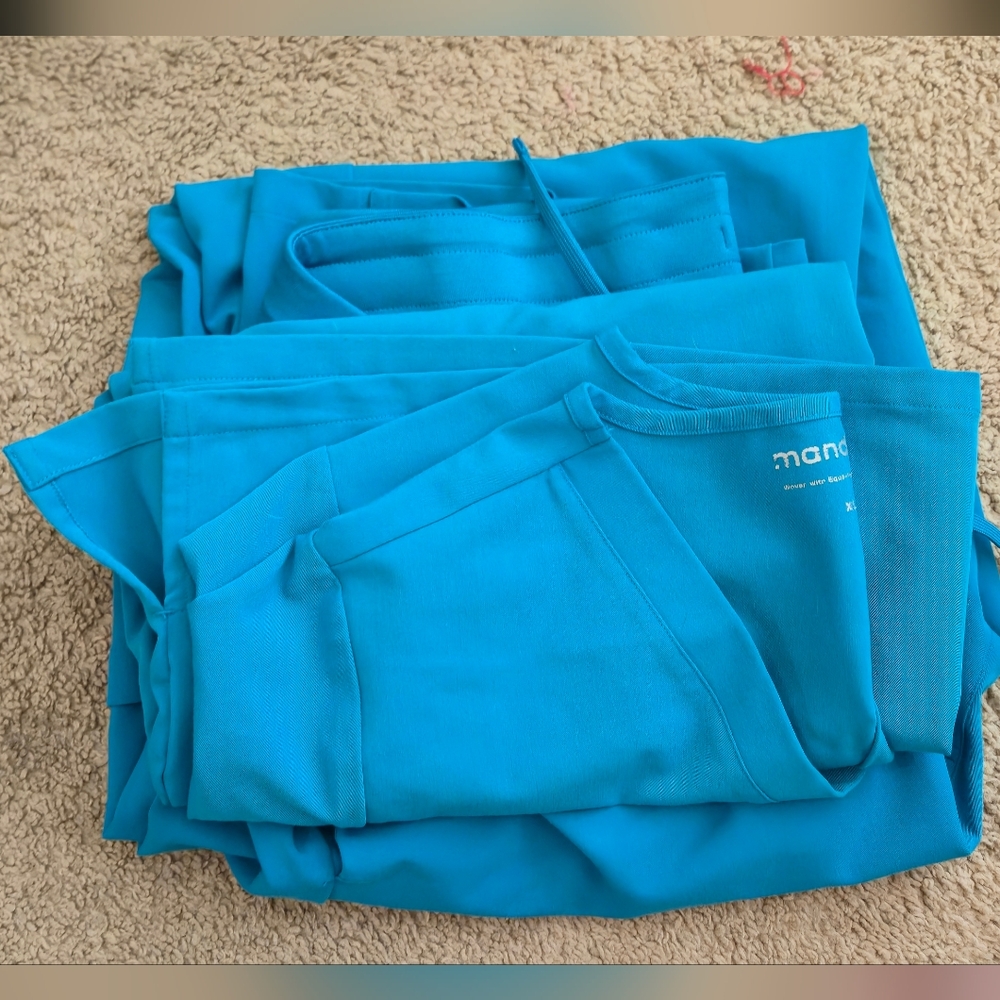 Mandala Scrub Set Teal